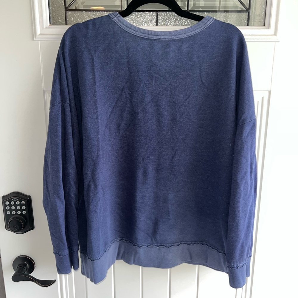 Blue Crewneck Sweatshirt - Picture 4 of 4